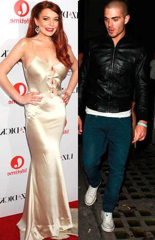 max george, lindsay lohan max george, lindsay lohan